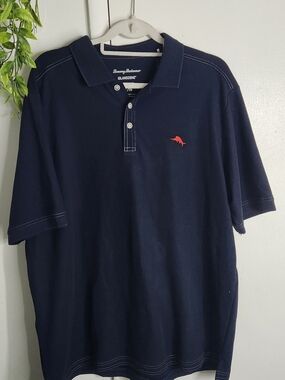 🌴Tommy Bahama Polo XL Tommy Bahama Men’s Navy Polo ☀️